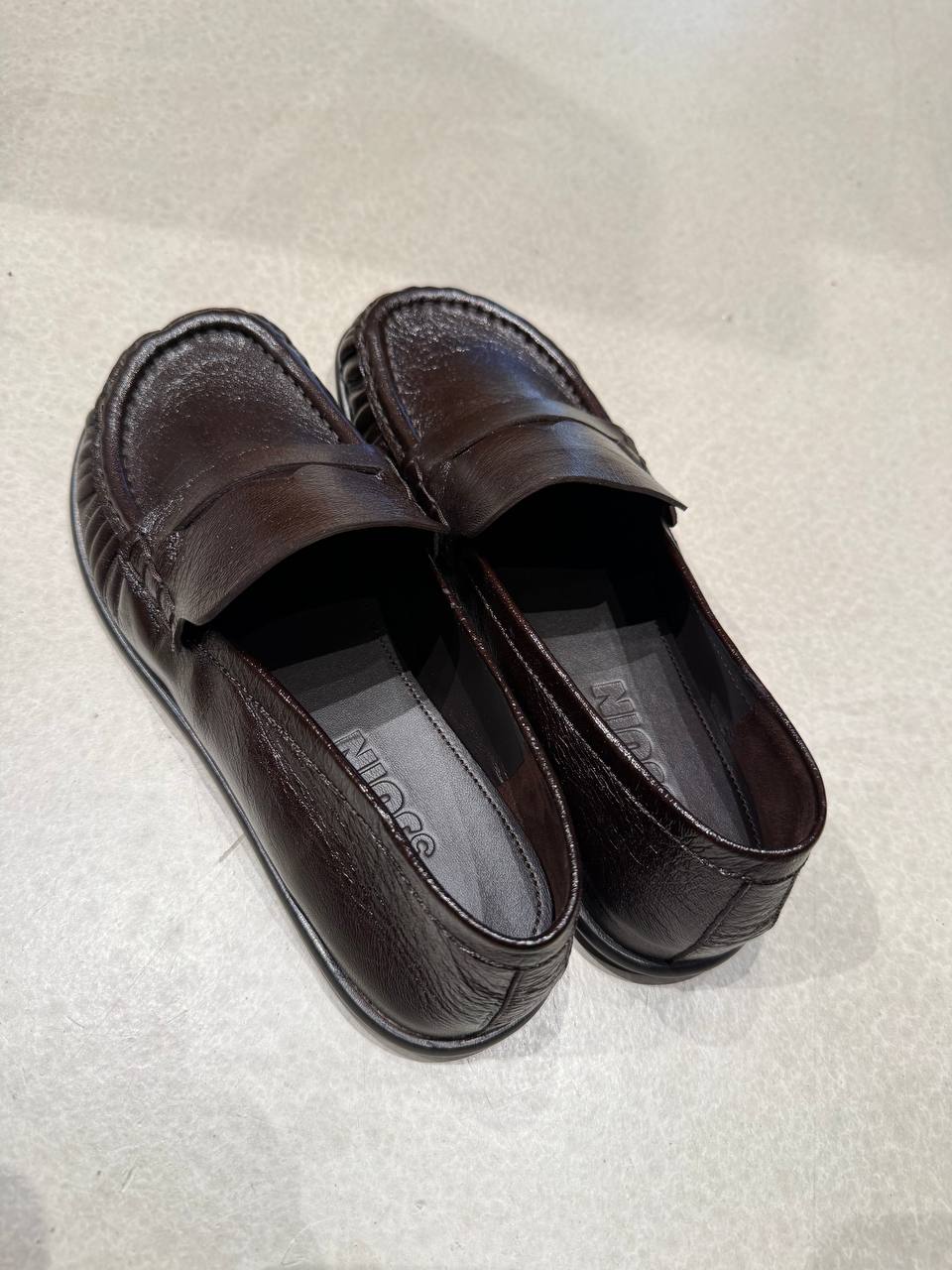 Кожаные лоферы 3JUIN MaxMara