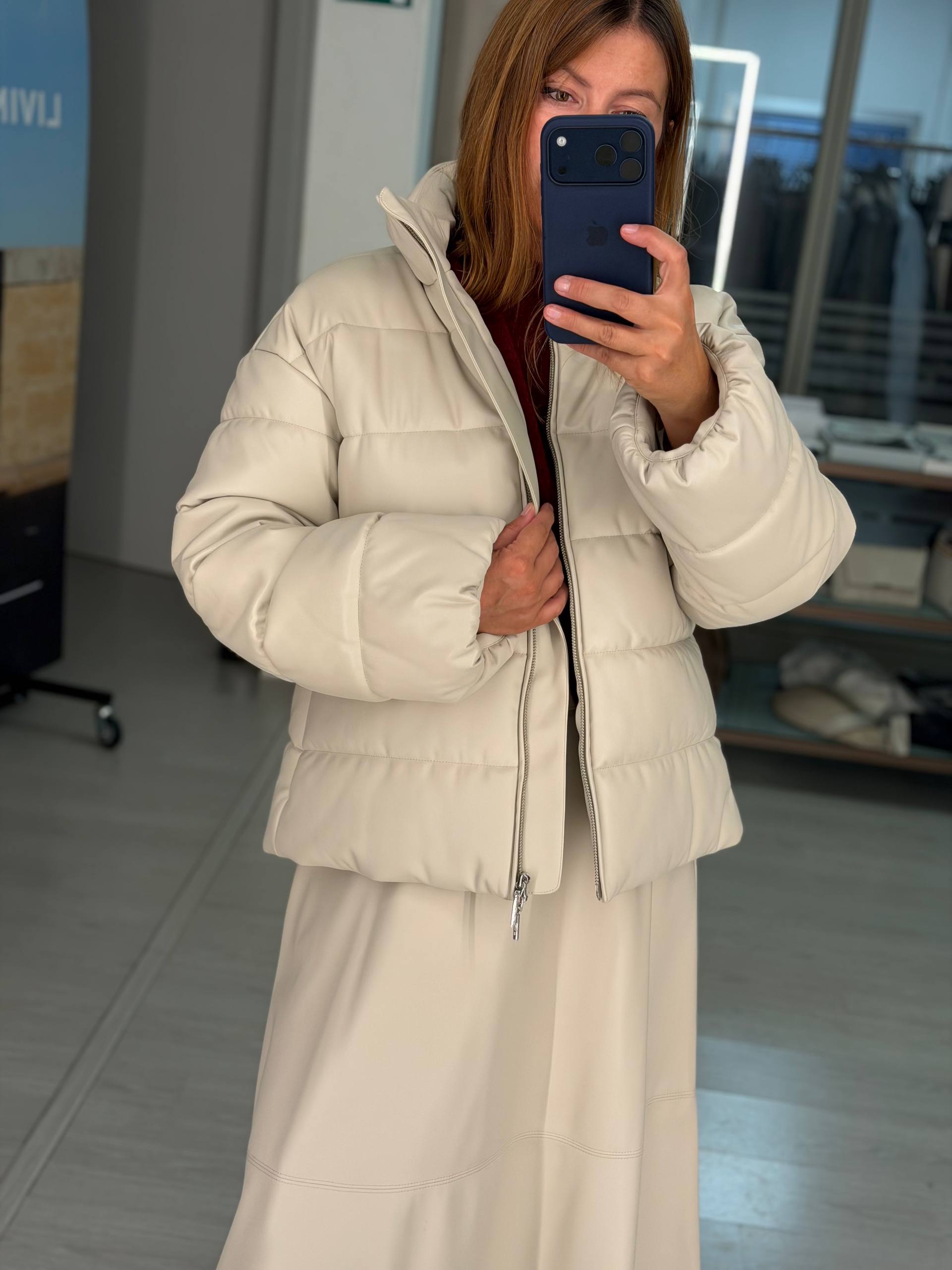 Юбка миди из экокожи MaxMara