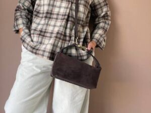 Сумка замшевая AGL MaxMara