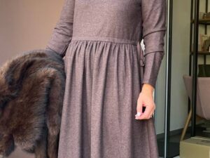 Платье трикотажное макси MaxMara