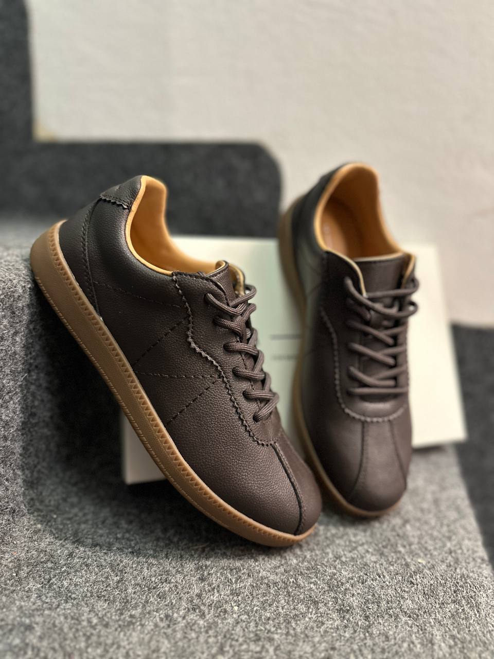 Кожаные кеды Max Mara MaxMara