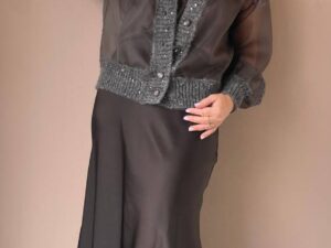 Кардиган из органзы с MaxMara