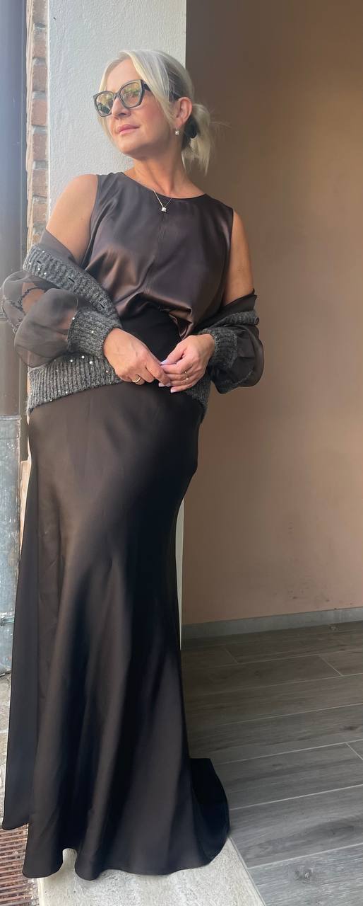 Кардиган из органзы с MaxMara