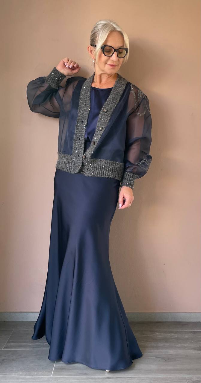 Жакет из органзы с MaxMara