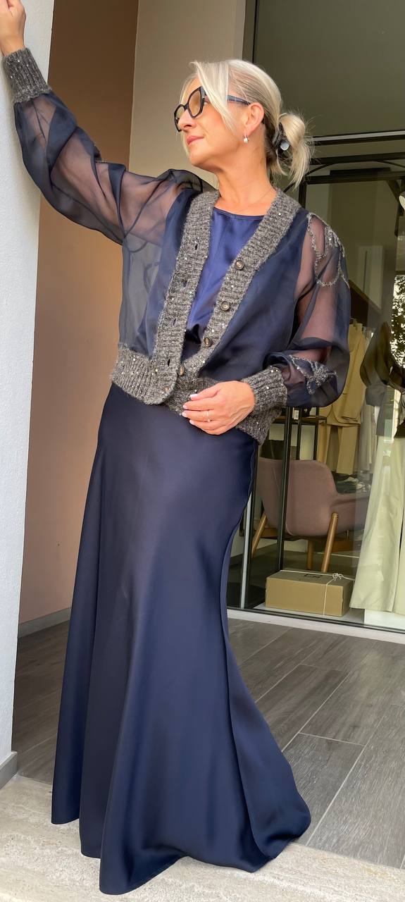 Жакет из органзы с MaxMara