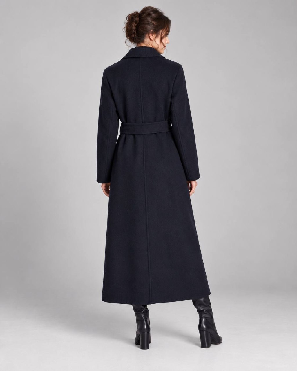 Пальто двубортное макси MaxMara
