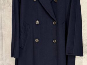 Пальто двубортное макси MaxMara