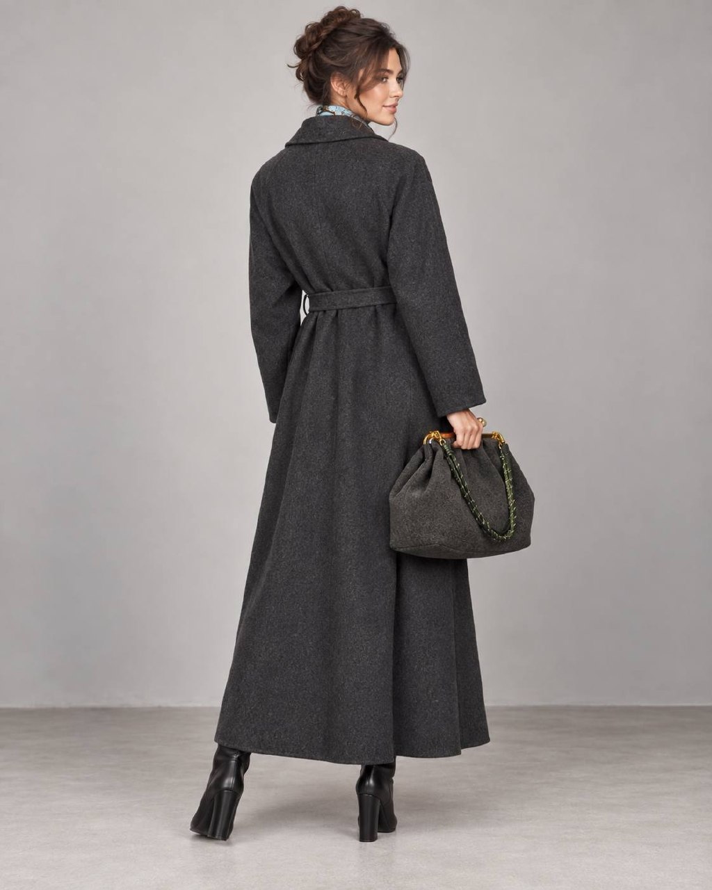 Пальто шерстяное макси Ginevra MaxMara