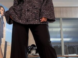 Твидовый жакет с пайетками MaxMara