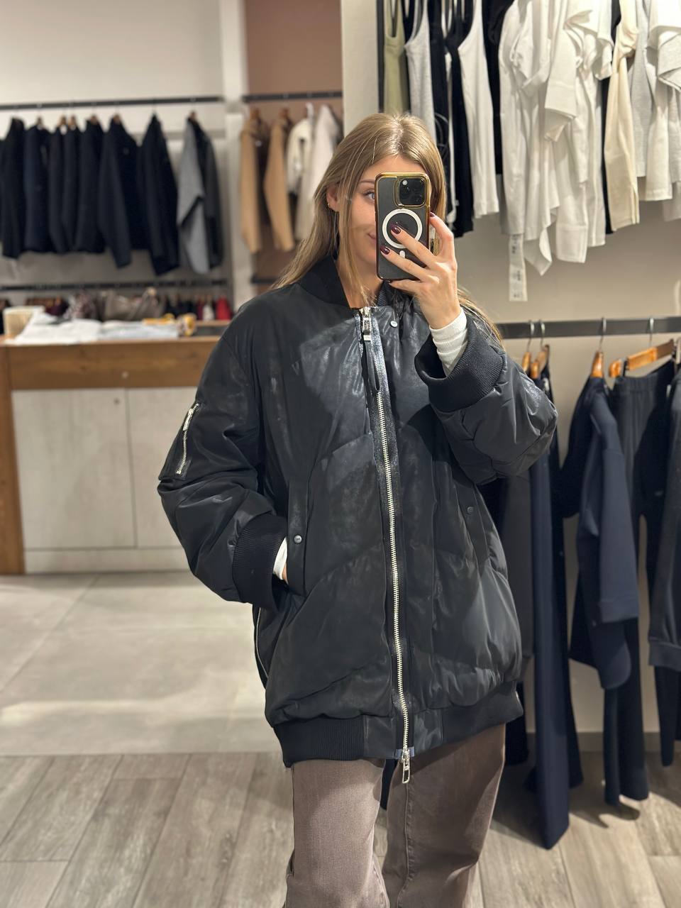 Куртка-бомбер женская Duno MaxMara