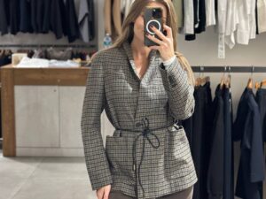 Жакет в клетку Seventy MaxMara