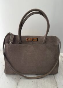 Замшевая сумка-тоут MaxMara