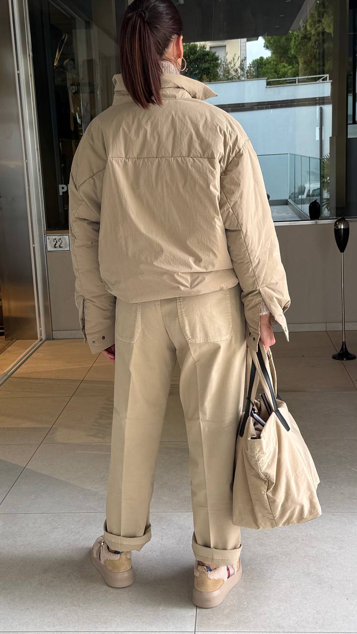 Пуховая куртка-рубашка Seventy MaxMara