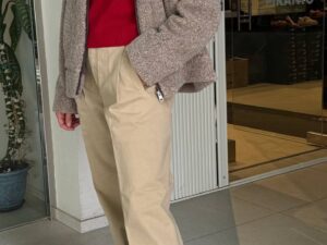 Женский джемпер-поло в рубчик MaxMara