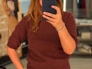 Джемпер женский с коротким MaxMara