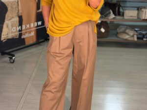Джемпер горчичного цвета MaxMara