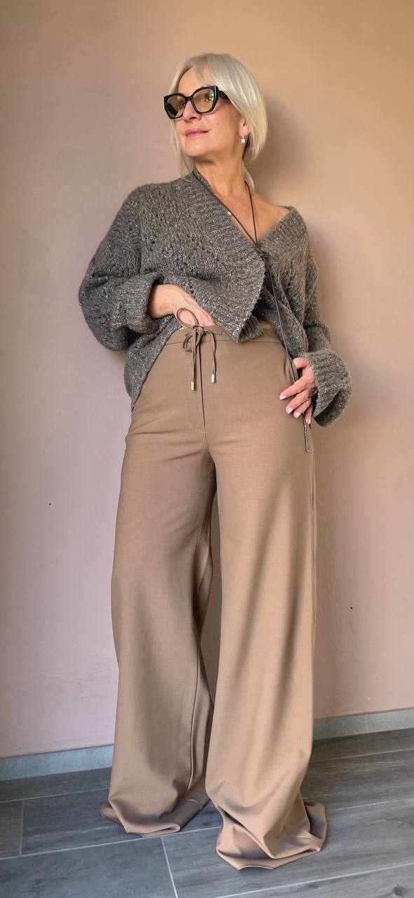 Вязаный кардиган с поясом MaxMara