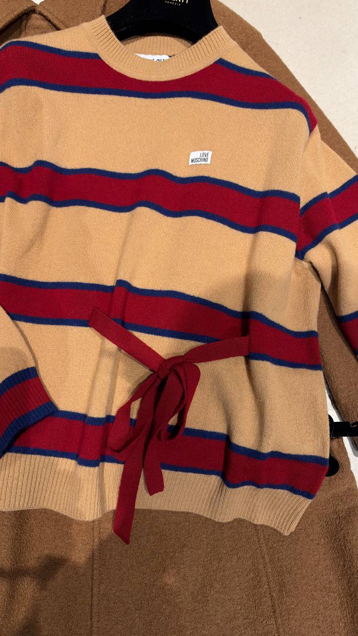 Джемпер в полоску Love MaxMara