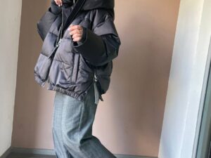 Пуховик женский оверсайз с MaxMara