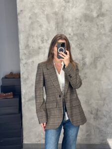Жакет в клетку Marella MaxMara
