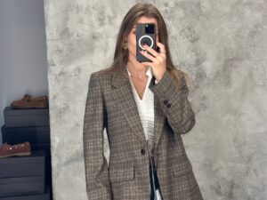 Жакет в клетку Marella MaxMara