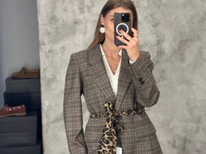 Жакет в клетку Marella MaxMara