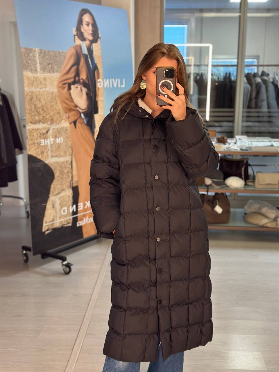 Пуховик длинный Max Mara MaxMara