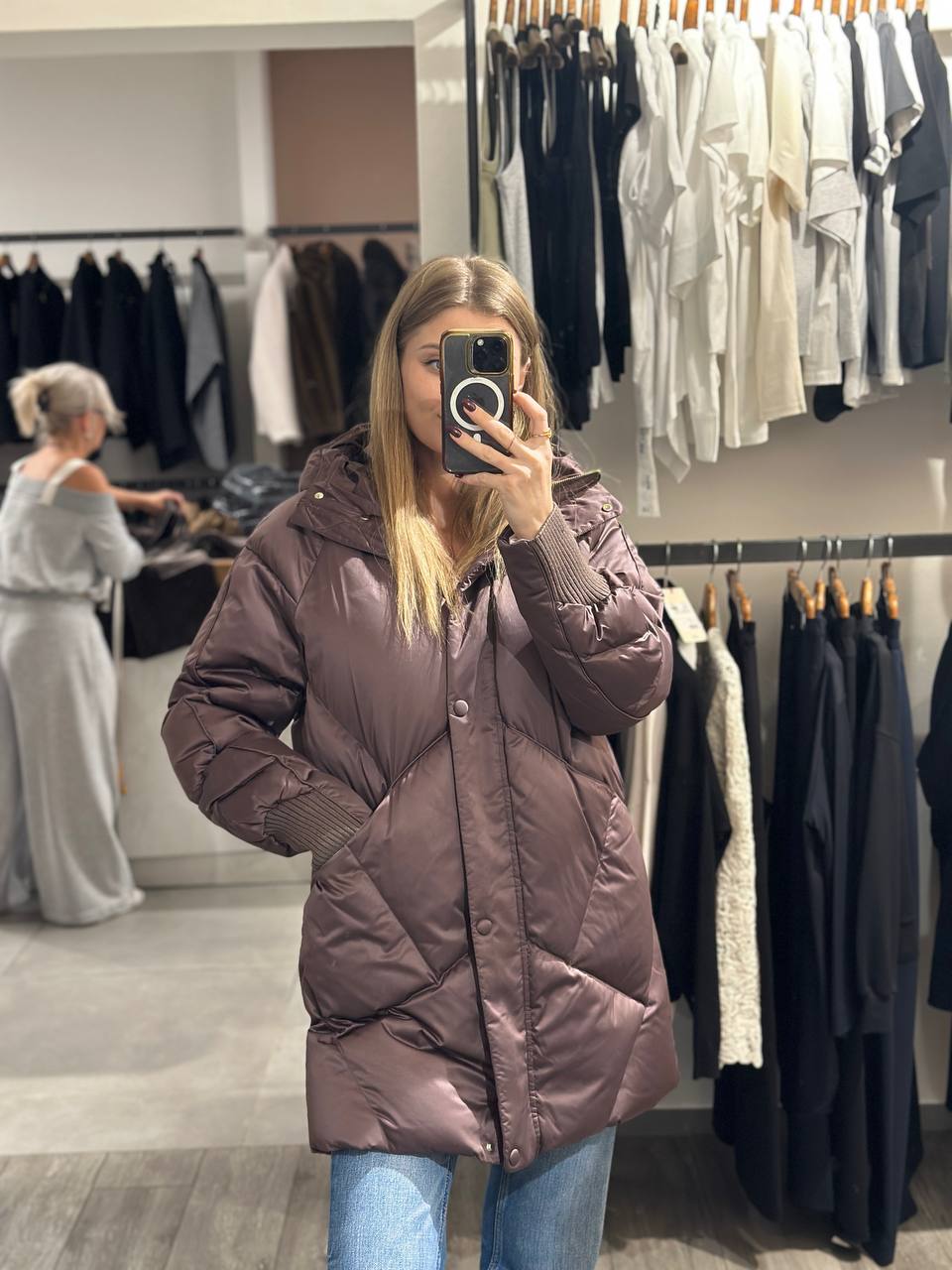 Пуховик женский Marella MaxMara