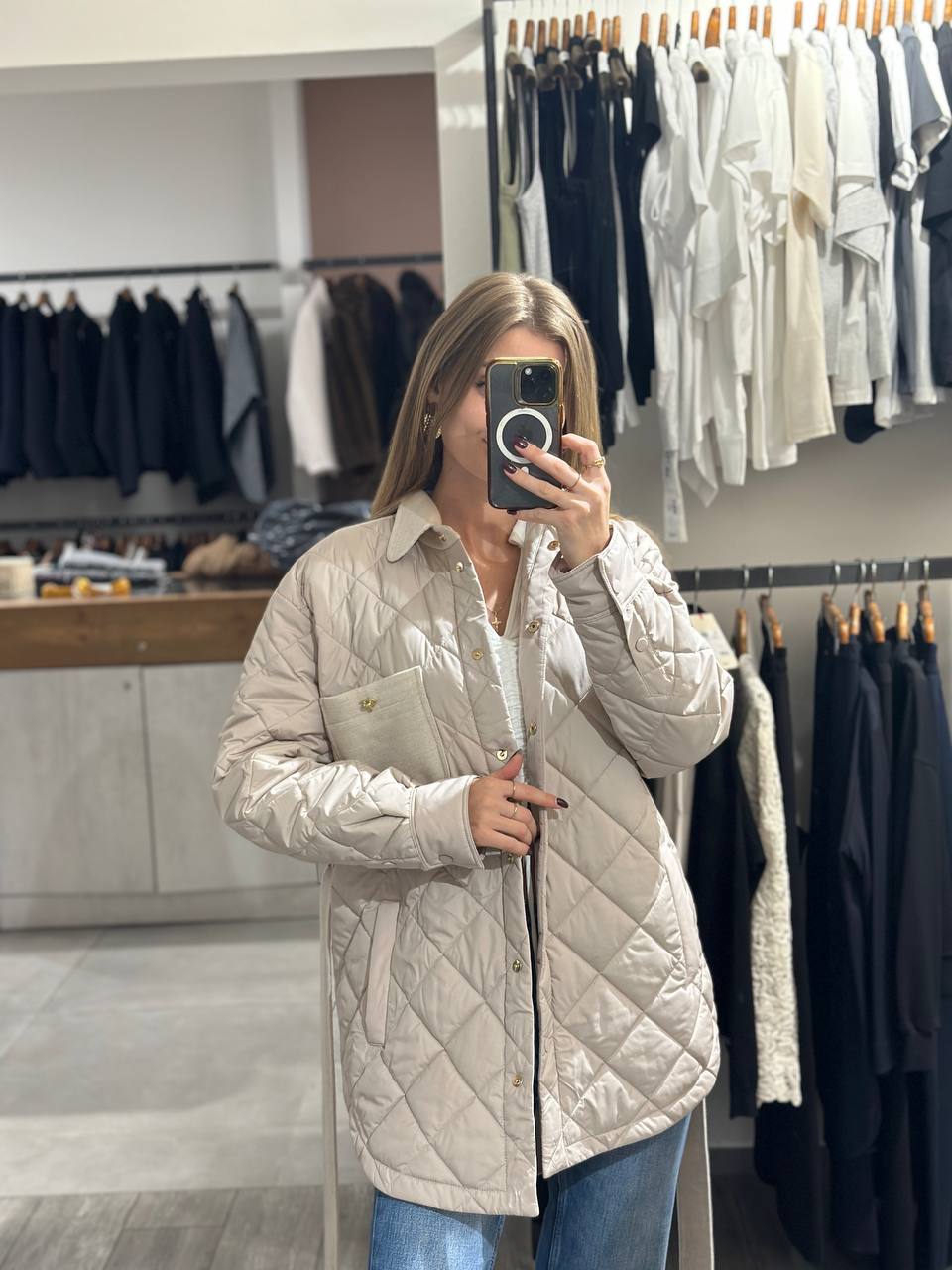 Куртка стеганая Fabiana Filippi MaxMara