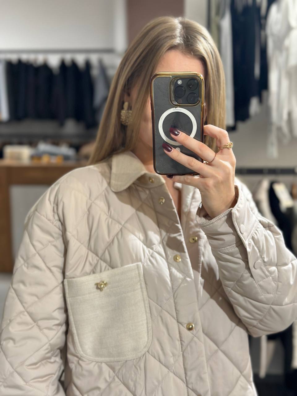 Куртка стеганая Fabiana Filippi MaxMara