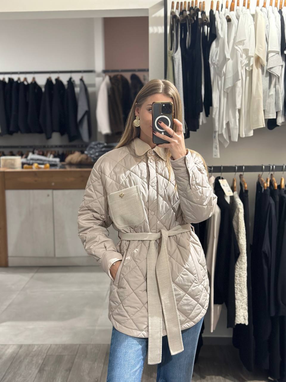 Куртка стеганая Fabiana Filippi MaxMara