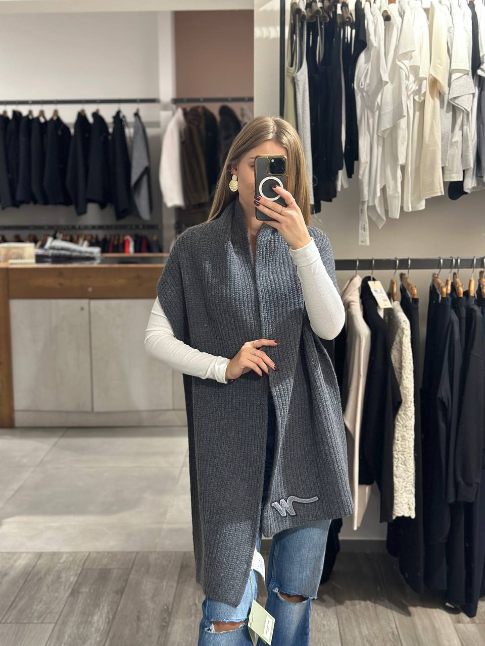 Шарф шерстяной Max Mara MaxMara