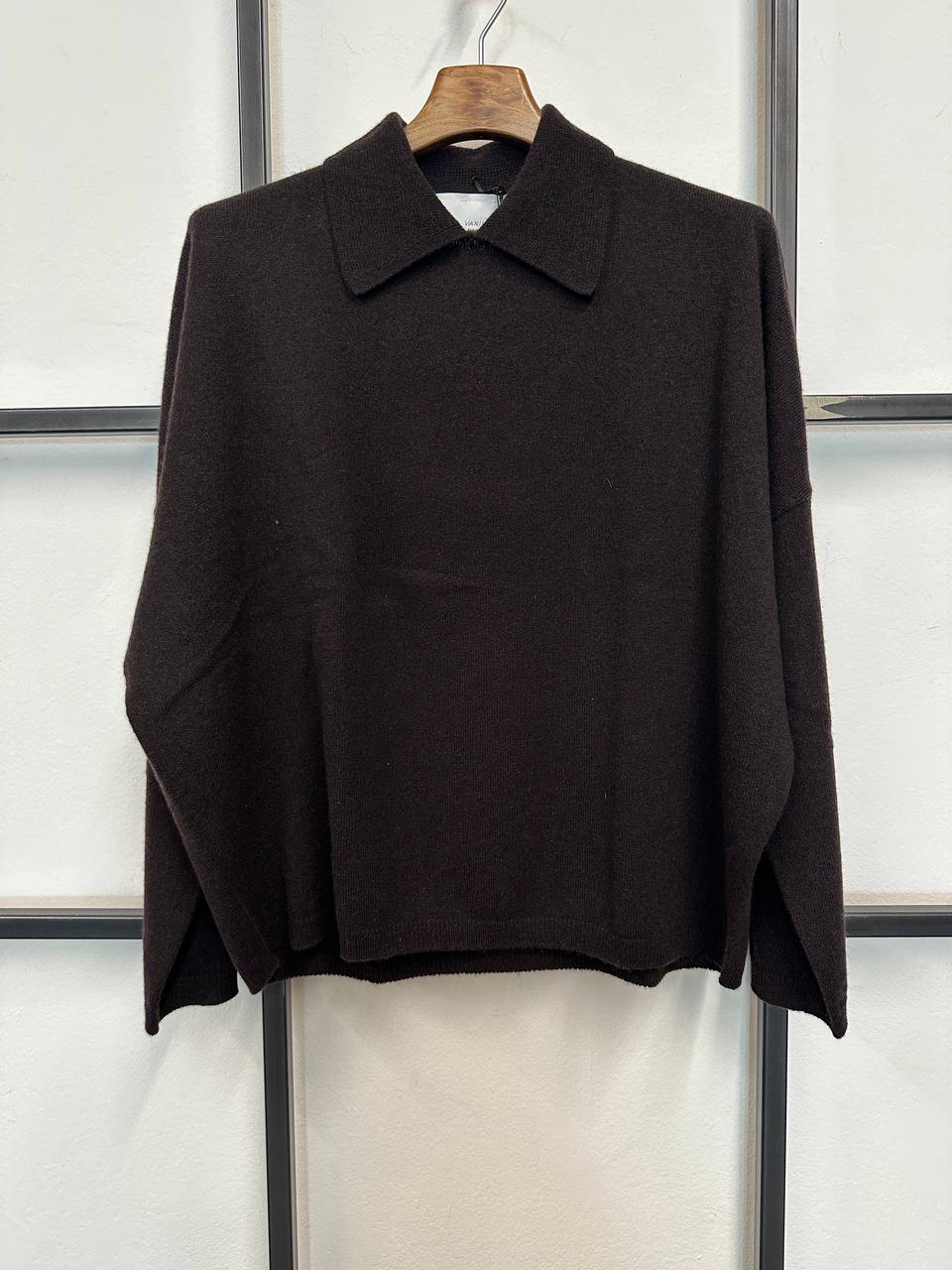 Кашемировый джемпер поло Vanisé MaxMara