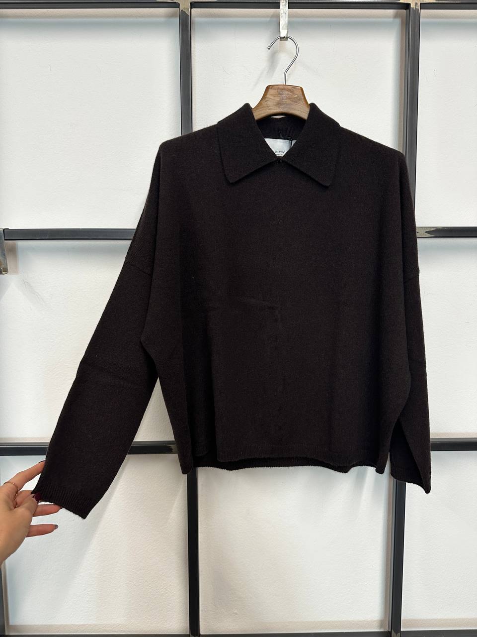 Кашемировый джемпер поло Vanisé MaxMara