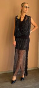 Платье макси SportMax MaxMara