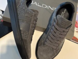 Мужские серые кеды Baldinini