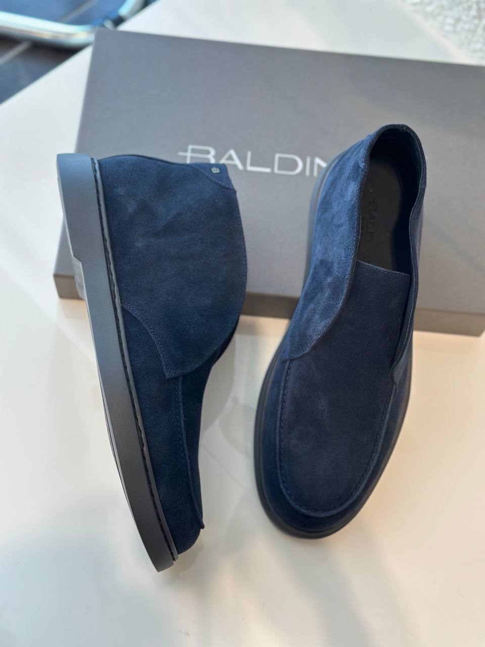 Ботинки замшевые Baldinini
