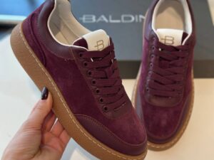 Кеды замшевые Baldinini
