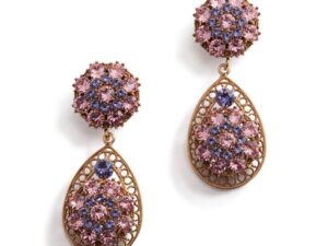Серьги-клипсы с кристаллами Dolce Gabbana