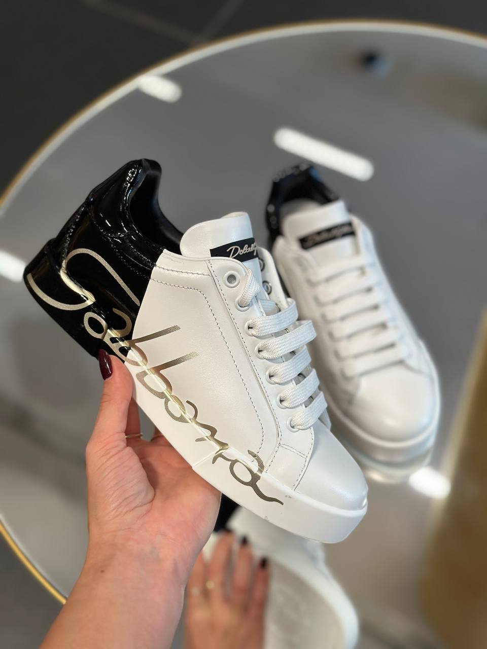 Кеды женские Dolce Gabbana Dolce