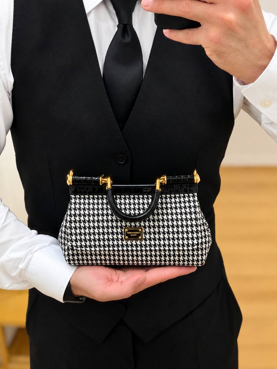 Мини-сумка Dolce Gabbana Sicily Dolce