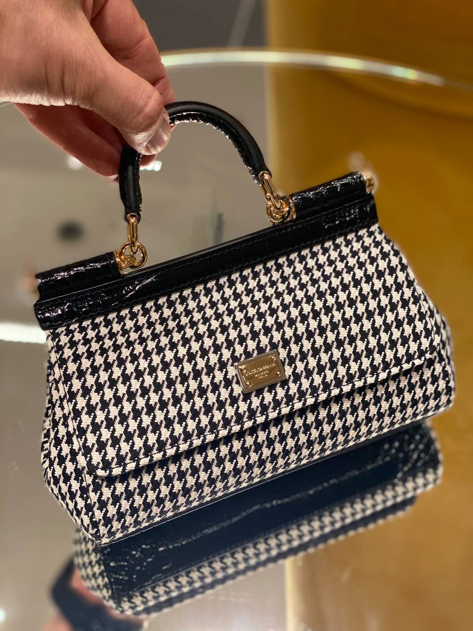 Мини-сумка Dolce Gabbana Sicily Dolce