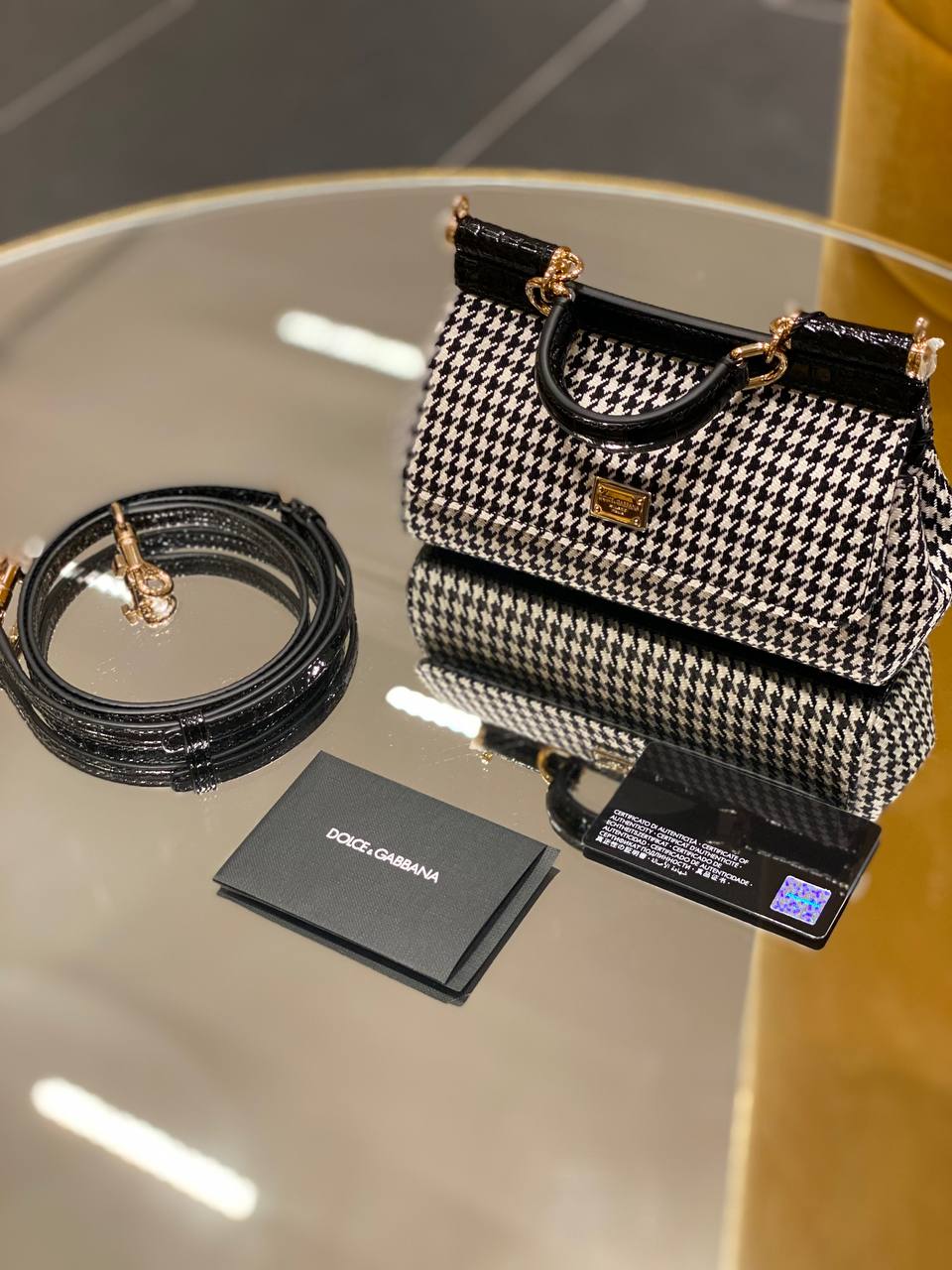 Мини-сумка Dolce Gabbana Sicily Dolce