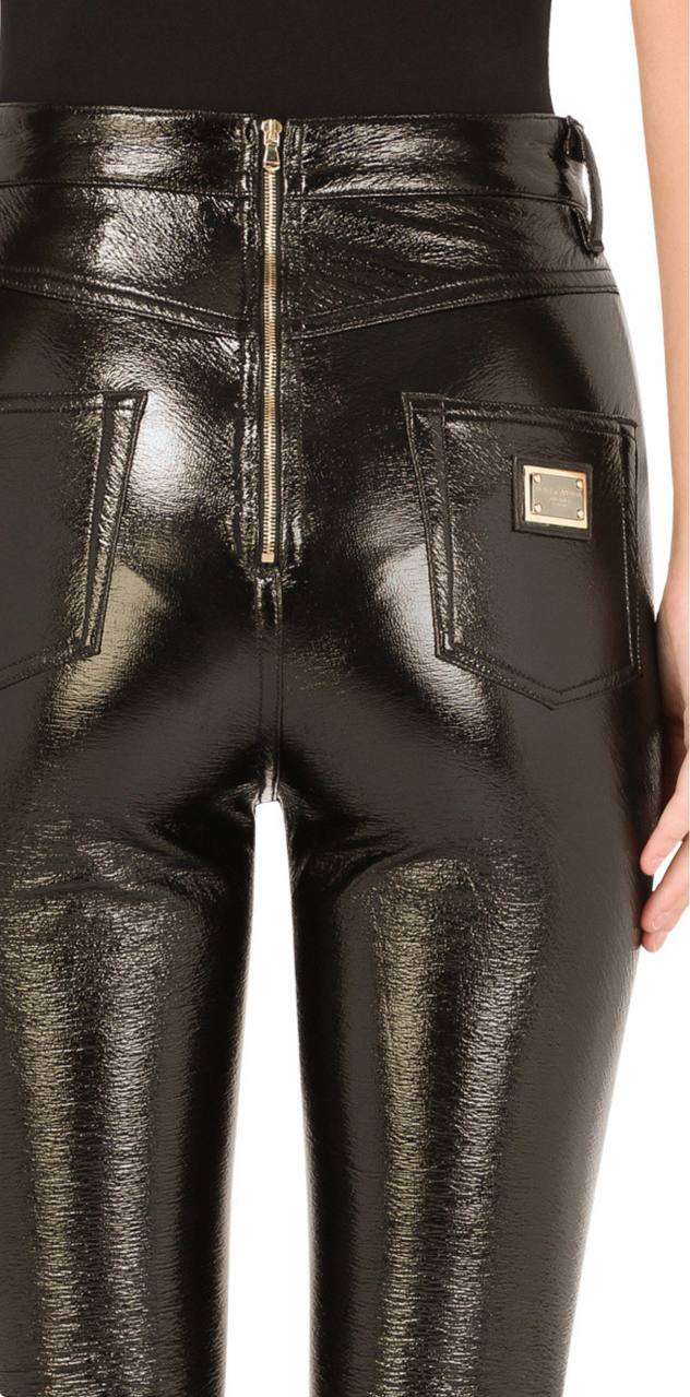 Брюки лаковые Dolce Gabbana Dolce
