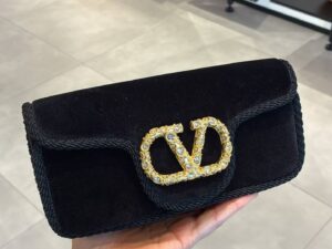 Сумка бархатная Valentino Garavani Valentino — фото 1 Сумка бархатная Valentino Garavani Valentino