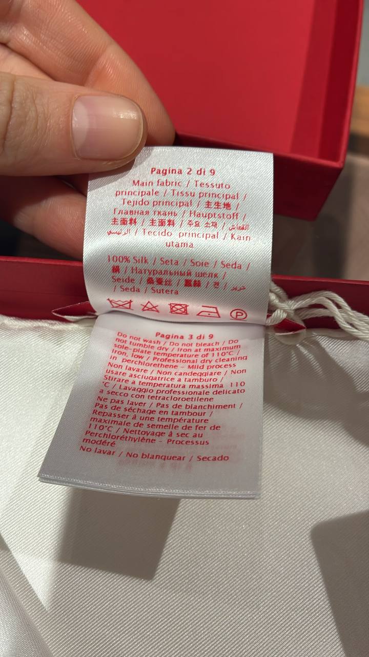 Шелковый платок Valentino Valentino Outlet 2
