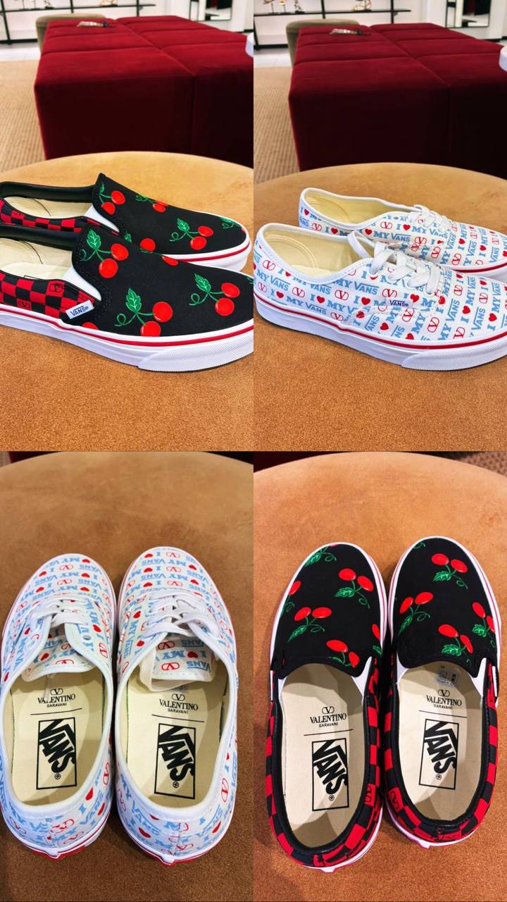 Слипоны Valentino Garavani x Vans