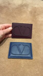 Картхолдер кожаный Valentino Garavani Valentino