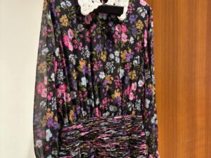 Платье с принтом Valentino Valentino