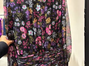 Платье с принтом Valentino Valentino